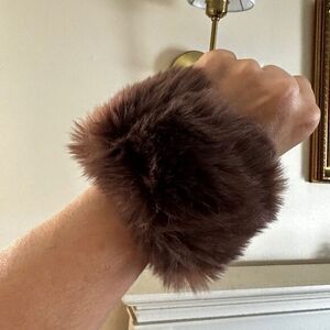 Faux Fur Wrist Cuffs
